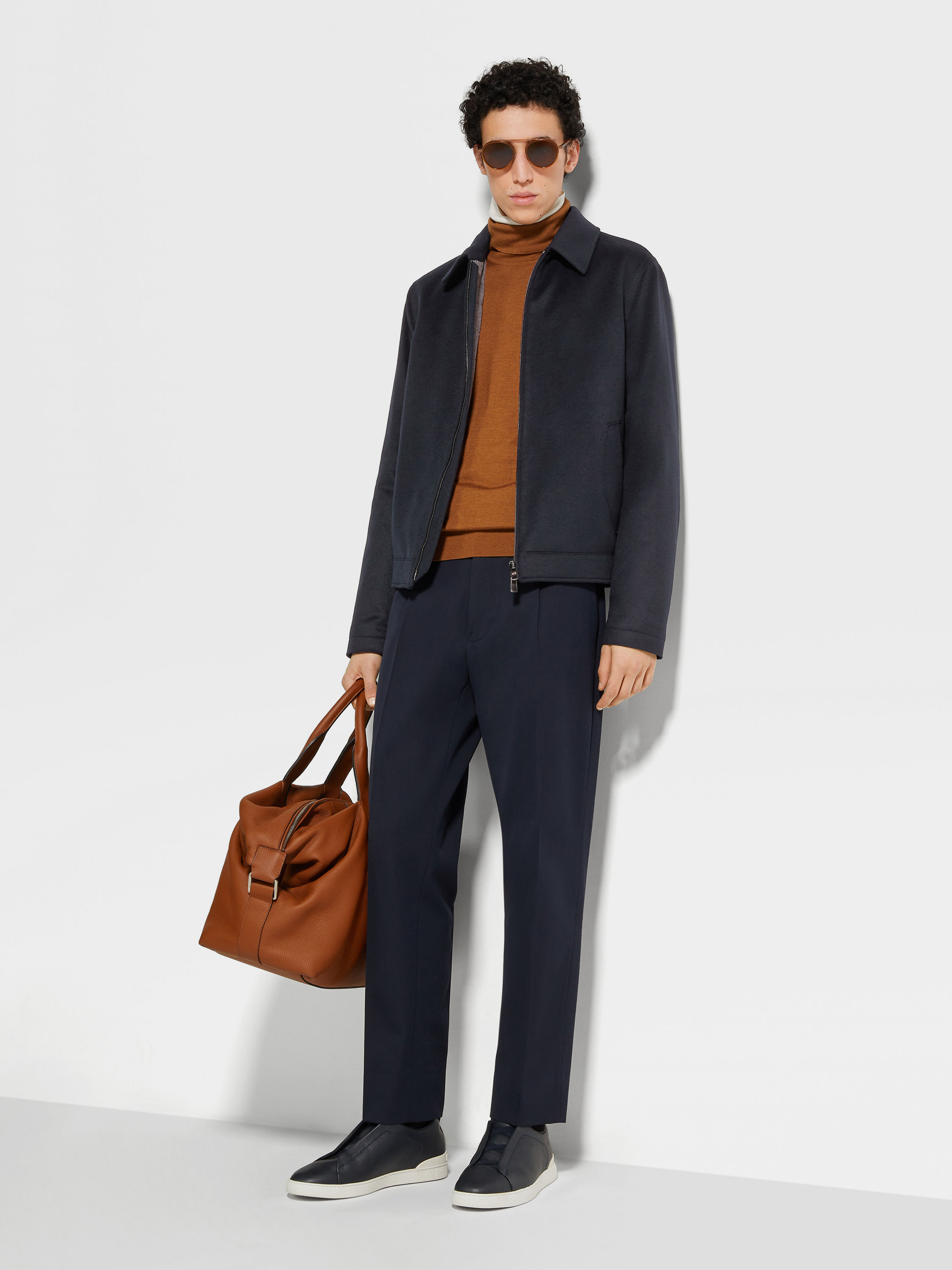 Oasi Cashmere Elements Blouson Product detail photo #1