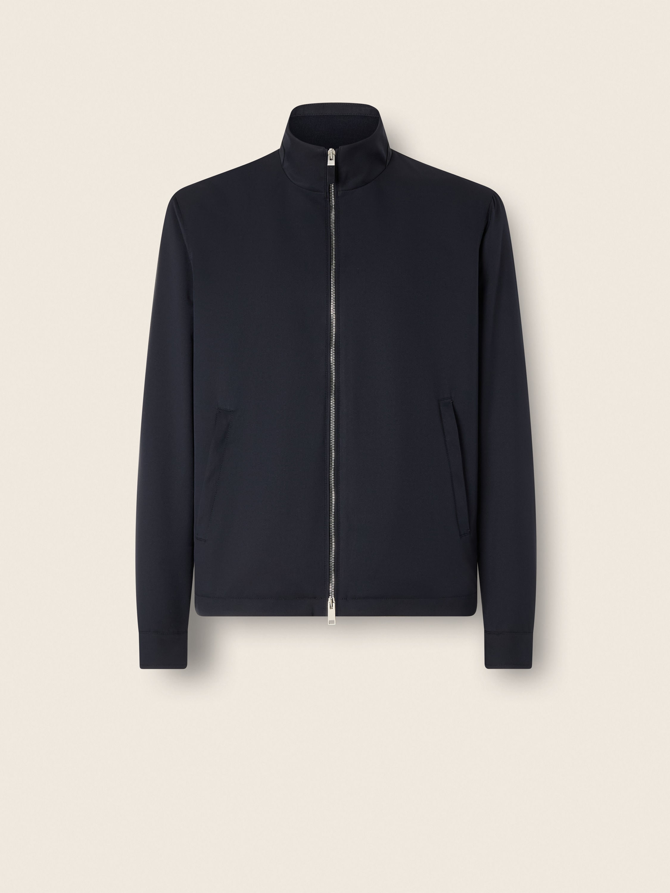 STERNBERG (U)CHINO BLOUSON グローバルワーク Navy Blue Microfiber Motorin 100cc Blouson FW26 39300397 | Zegna SE