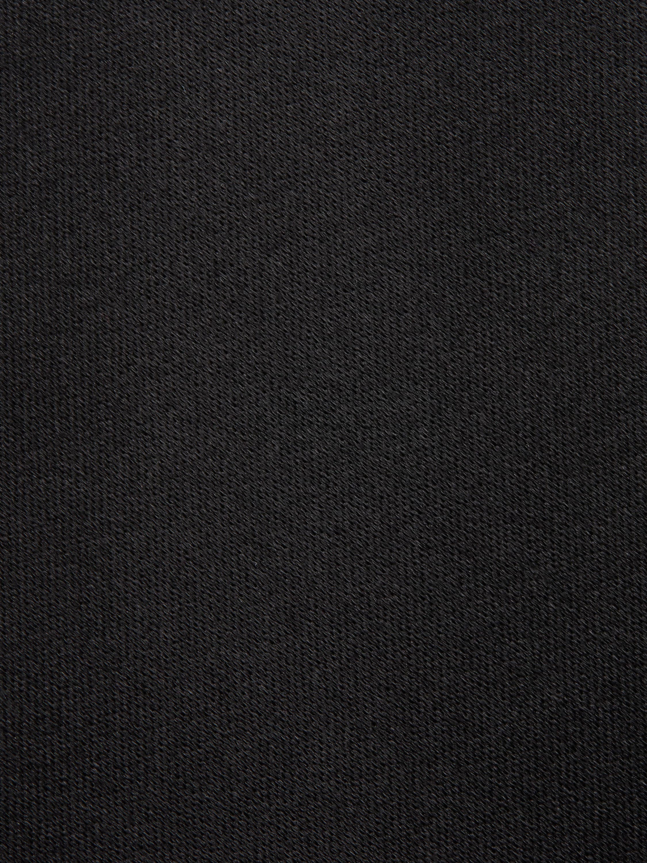 Krawatte aus Seide in Schwarz Detailfoto #1 des Produkts