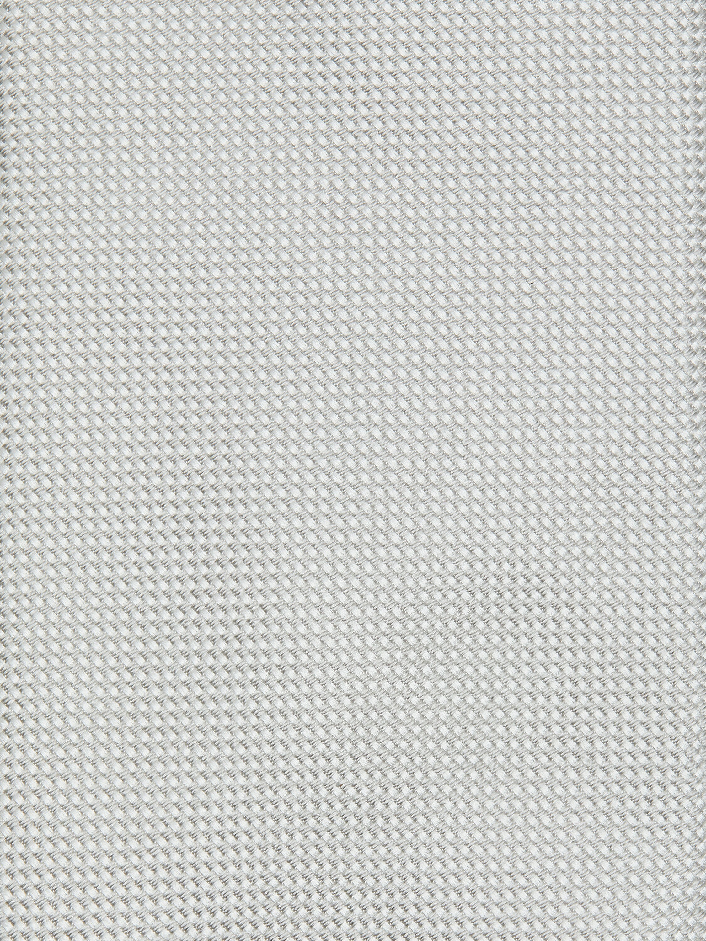 Krawatte aus Seide in Hellgrau Detailfoto #1 des Produkts