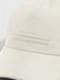 White Technical Fabric Baseball Cap Product detail photo #1