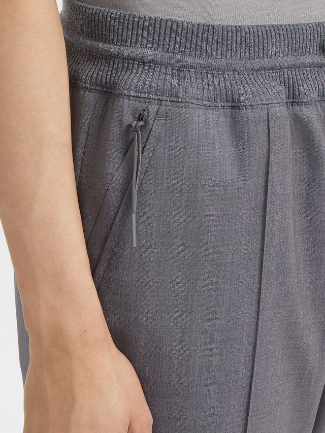 Grey Mélange High Performance™ Wool Joggers Product detail photo #3