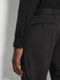 Black Stretch Cotton Pants Product detail photo #1