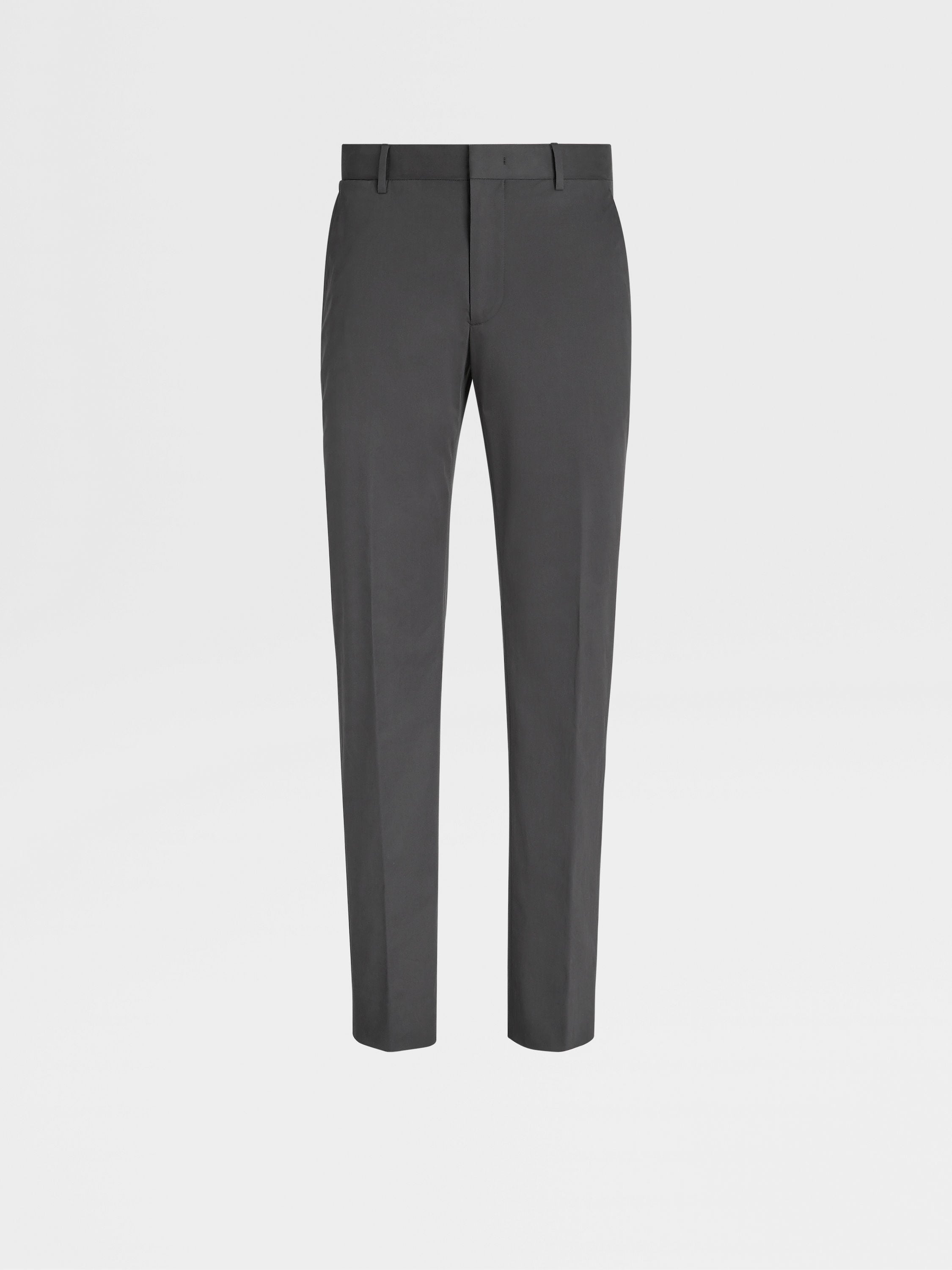 Dark Grey Comfort Cotton Pants SS24 22278186 | Zegna GB