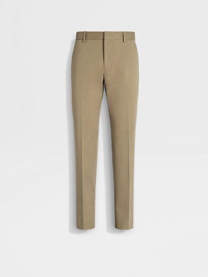 Zegna Stretch-Cotton Pants, Pants