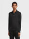 Black Cashseta Polo Shirt Product detail photo #1