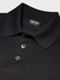 Black Cashseta Polo Shirt Product detail photo #3