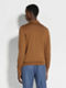 Dark Foliage Mélange Cashseta Polo Shirt Product detail photo #4