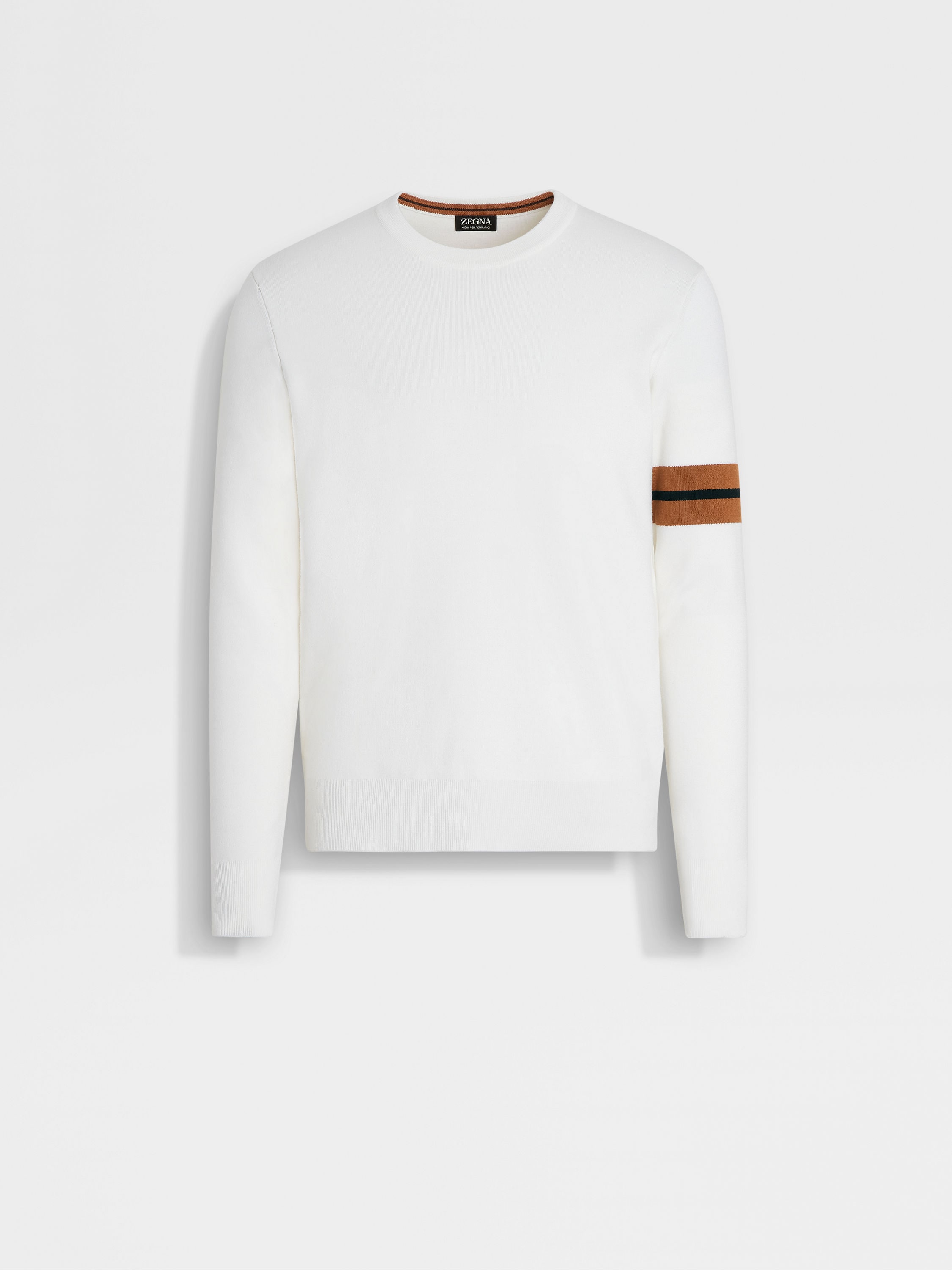 White High Performance™ Wool Crewneck SS24 23097550 | Zegna