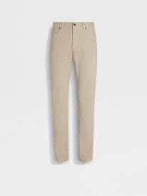 Zegna City Stretch-Cotton Five-Pocket Pants, Pants