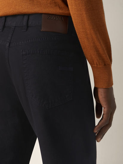 Jeans Uomo RIVChris Straight Fit In Denim Elasticizzato - Taglio Dritto, Vita Normale, Colori Blu, Nero, Grigio, Taglie Da W29 A W40 - 9