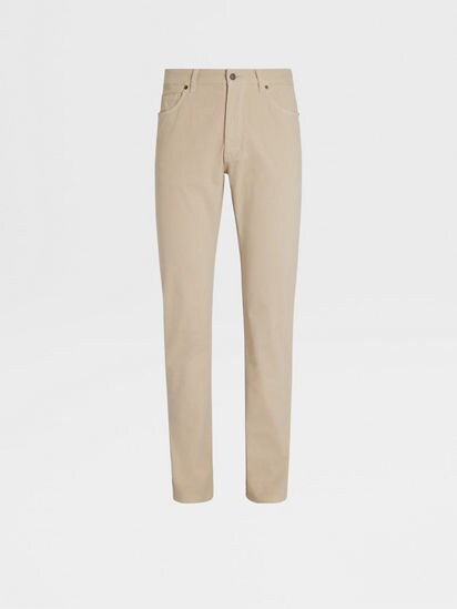 Zegna Stretch-Cotton Pants, Pants