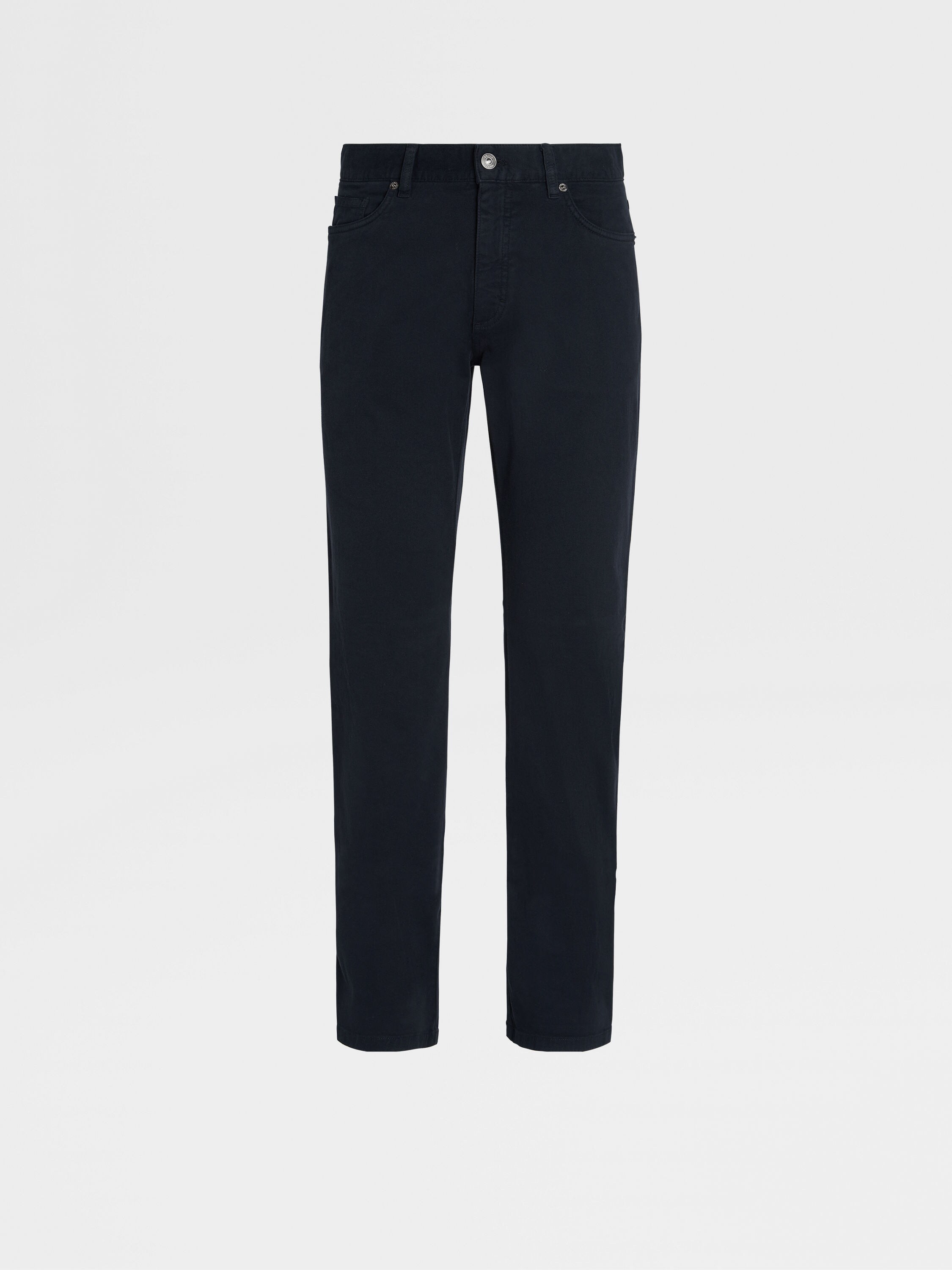 Black Stretch Cotton Roccia Jeans SS24 22361883 | Zegna US