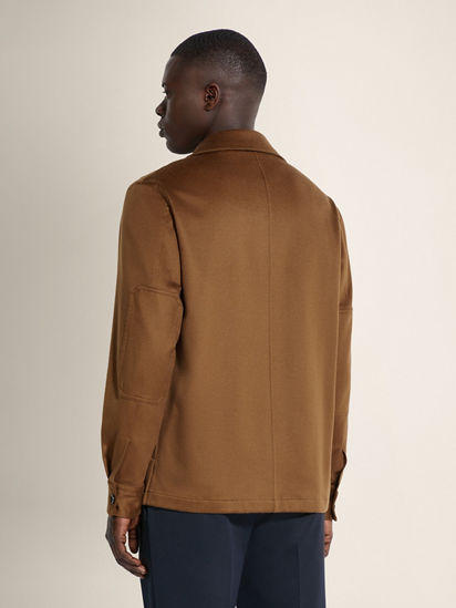 キャメル MIRAGE P25L 25053 Oasi Cashmere Alba Overshirt SS26 23180025 | Zegna MX