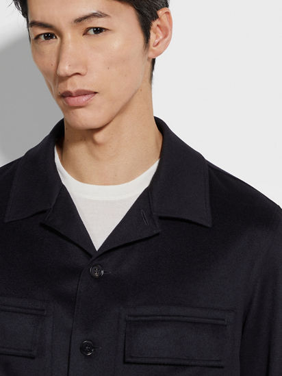 Oasi Cashmere Albaオーバーシャツ FW24 23180026 | Zegna JP Oasi Cashmere Albaオーバーシャツ FW24 23180026 | Zegna JP