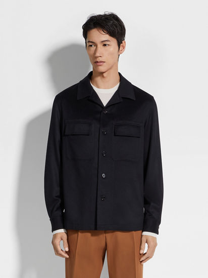 Oasi Cashmere Albaオーバーシャツ FW24 23180026 | Zegna JP Oasi Cashmere Albaオーバーシャツ FW24 23180026 | Zegna JP