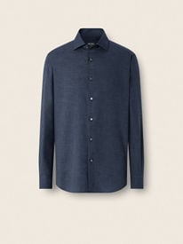 ジーゼニア Z Zegna カジュアルシャツ 紺 ネイビー 総柄 長袖 メンズ カジュアルシャツ、フォーマルシャツ、ドレスシャツ | ZEGNA JP