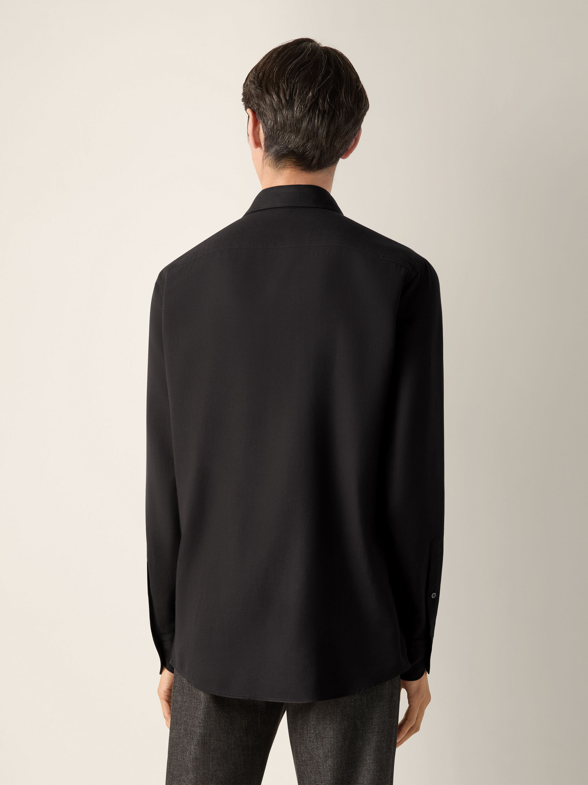 Black Cashco Shirt Product detail photo #3