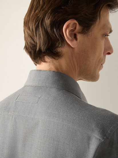 Grey Mélange Cashco Shirt FW26 39751893 | Zegna KR