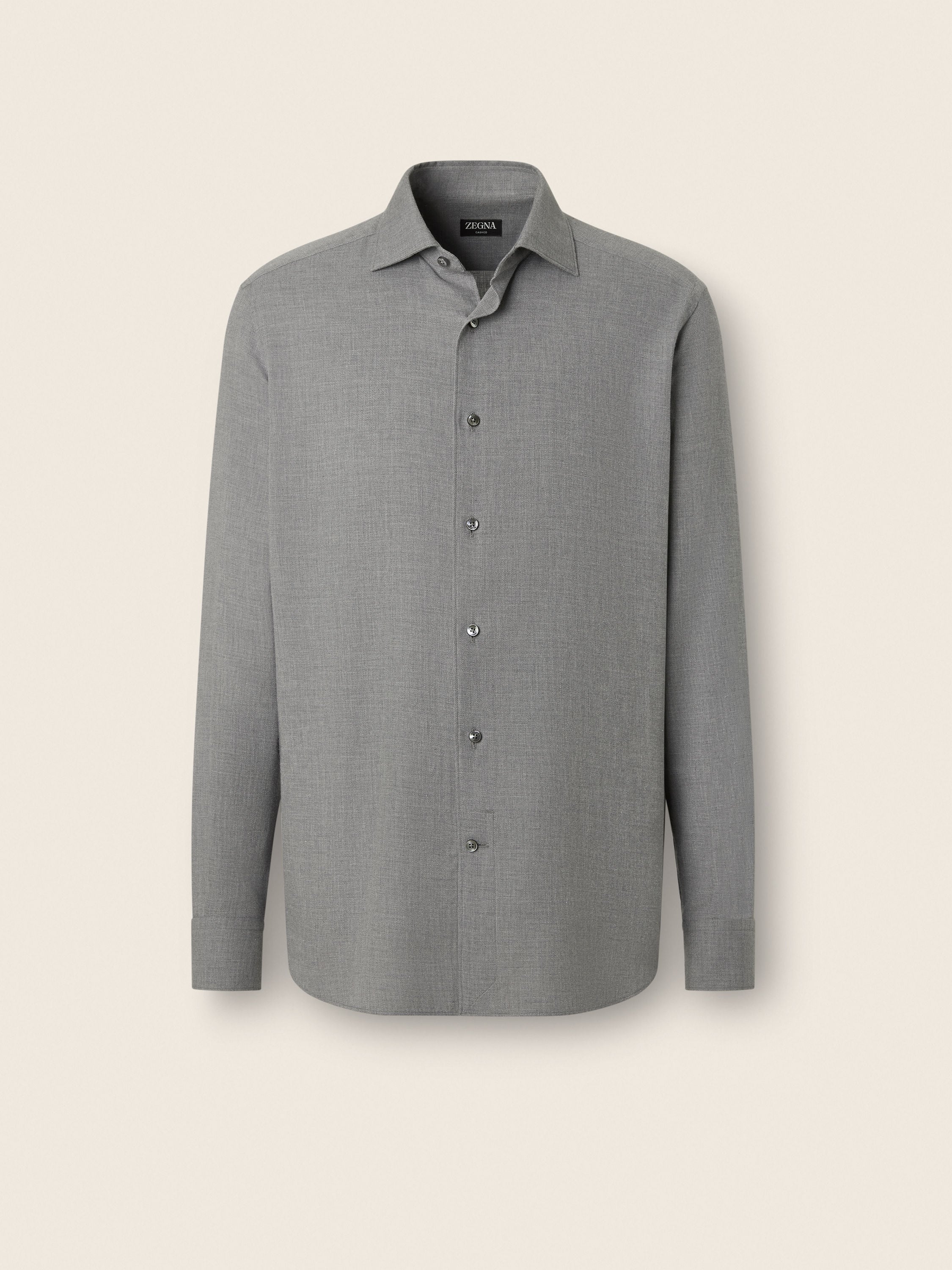 グレーメランジュ Cashcoシャツ FW26 39751893 | Zegna JP