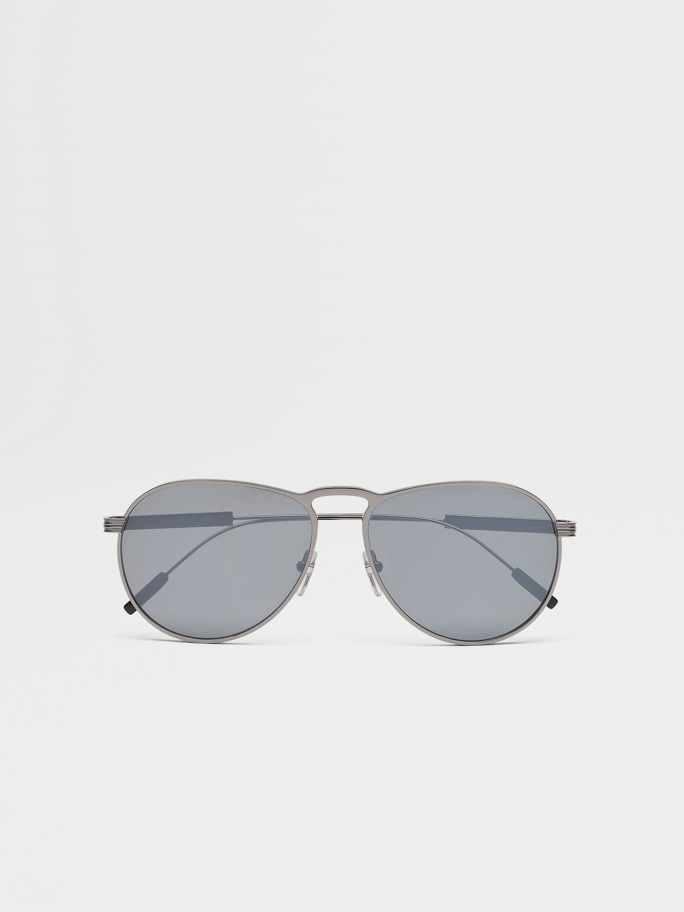 Gunmetal Metal Sunglasses FW23 28205551 | Zegna ROW