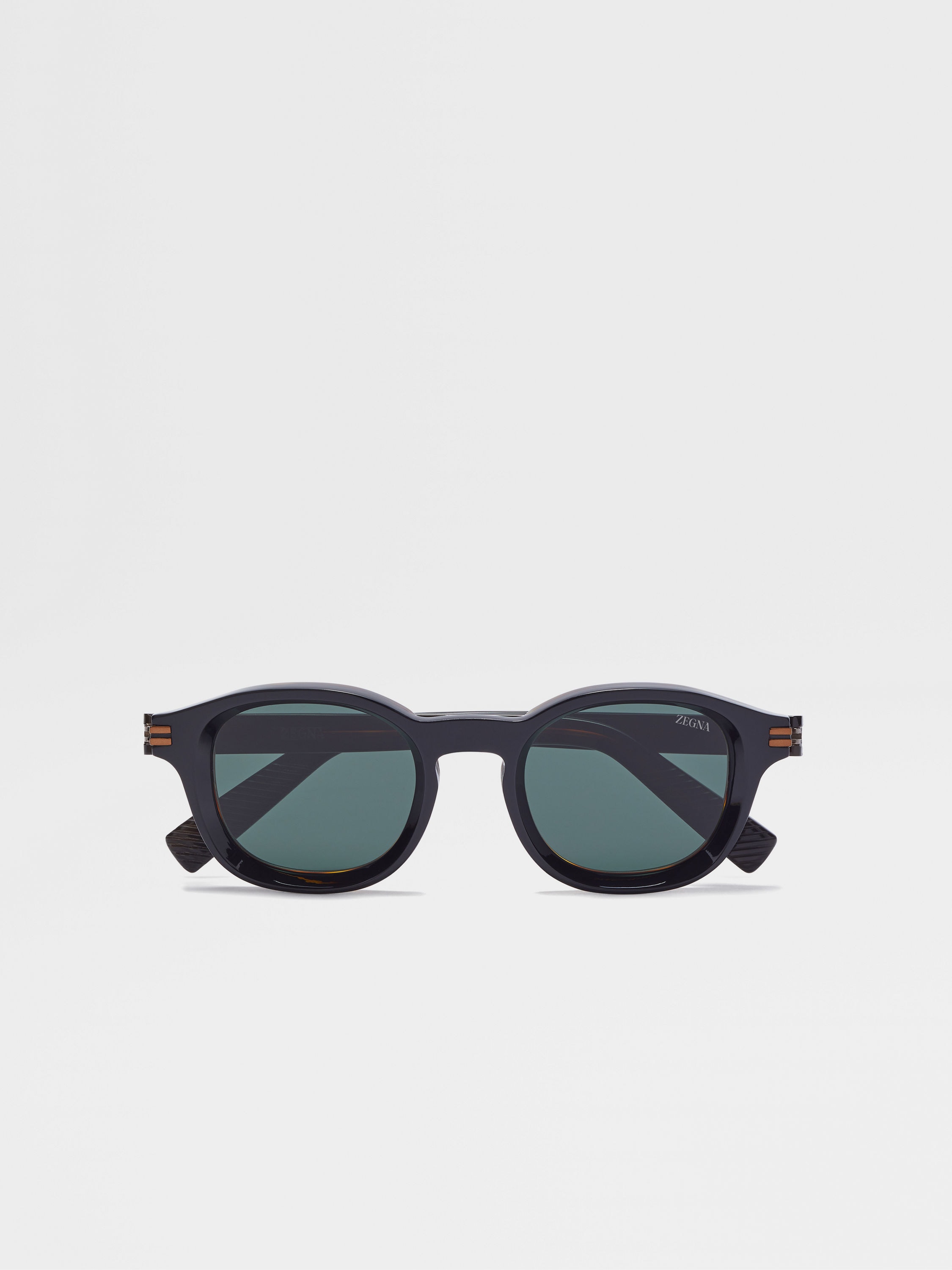 Black and Havana Aurora I Acetate Sunglasses