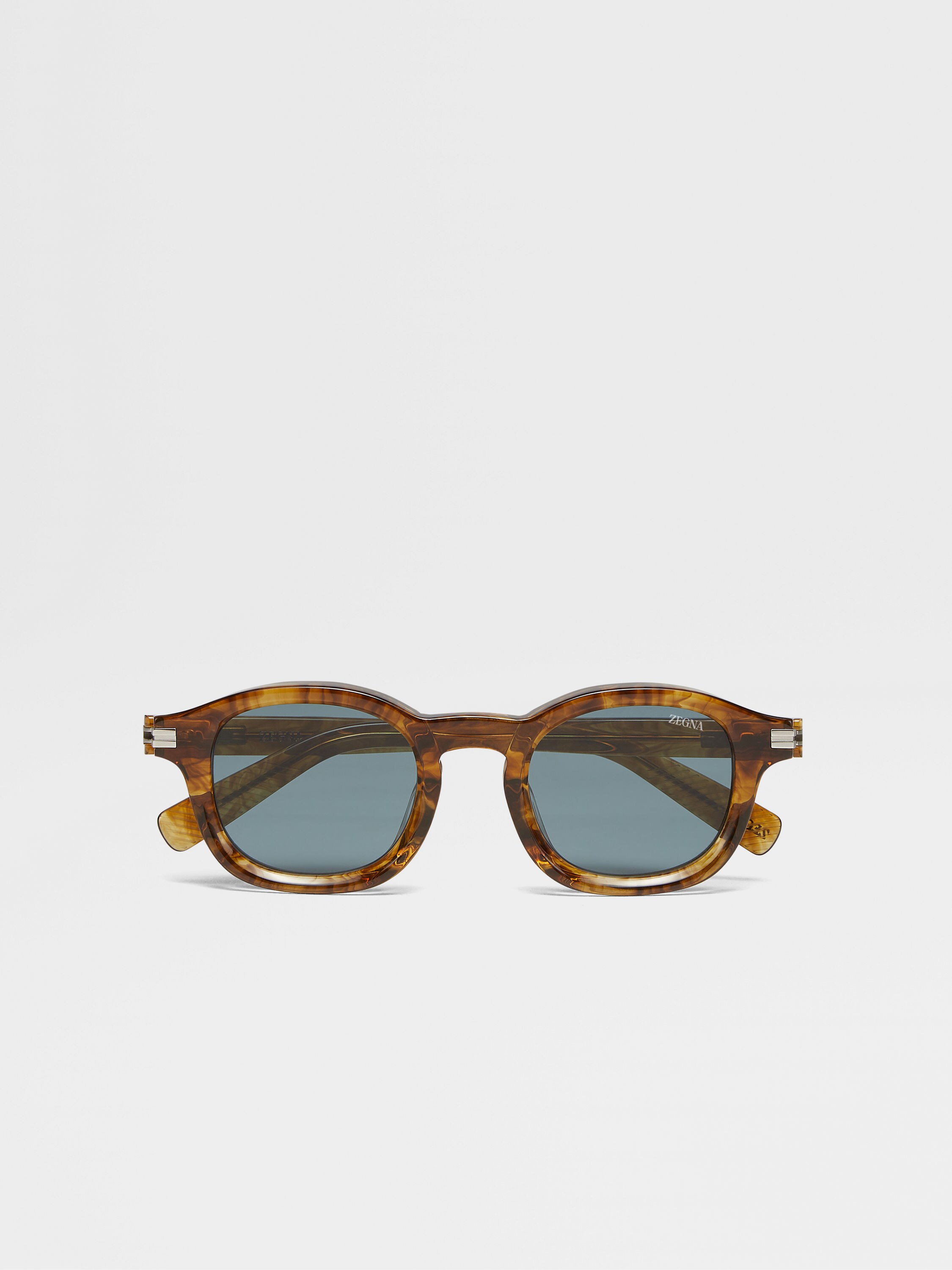 Transparent Brown Havana Aurora I Acetate Sunglasses