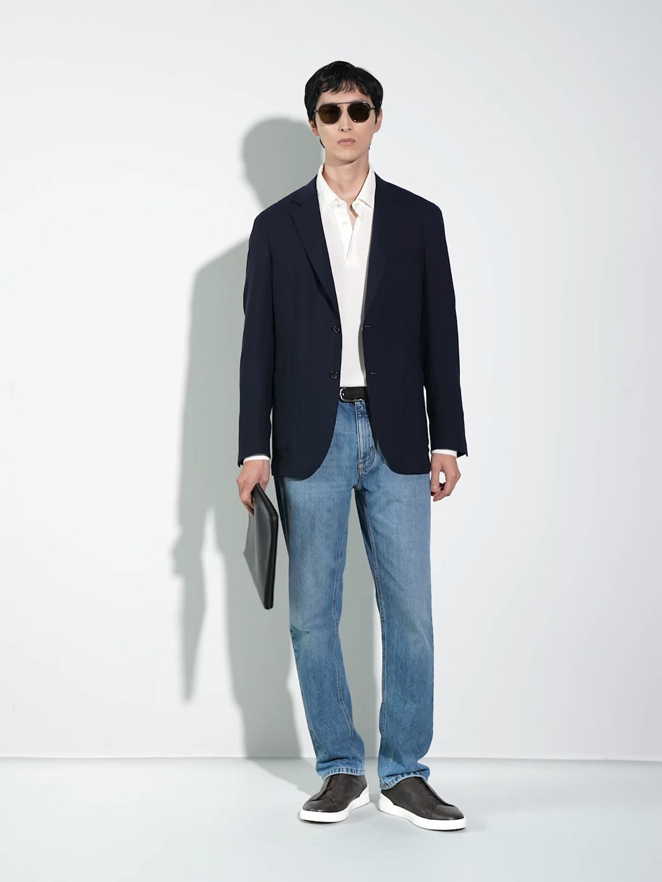 Dark Brown Orizzonte I Acetate and Metal Sunglasses SS25 Dark Brown Orizzonte I Acetate and Metal Sunglasses SS25