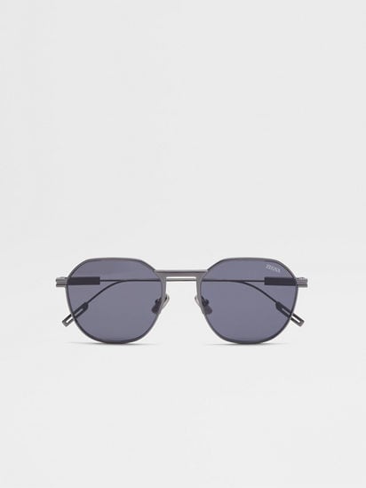 Gunmetal Metal Sunglasses SS24 30188685 Zegna DE