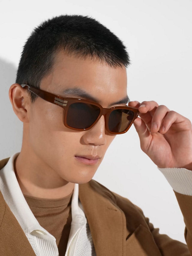 Foliage Acetate Sunglasses