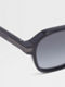 Asphalt Grey Aurora II Acetate Sunglasses Product detail photo #1
