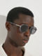 Opal Grey Orizzonte II Acetate and Metal Sunglasses