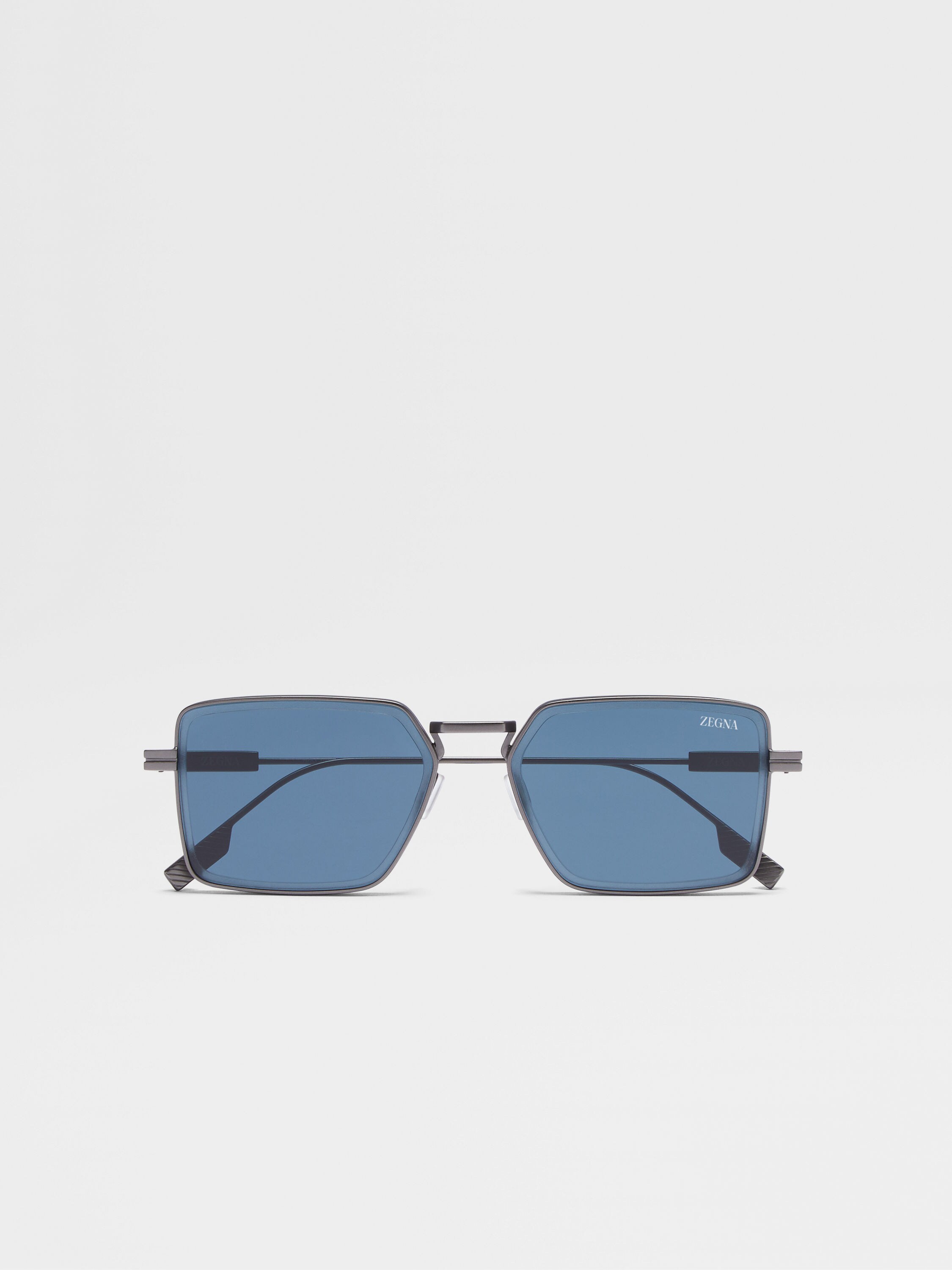 Gunmetal Metal Sunglasses