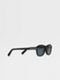 Transparent Grey Acetate Sunglasses Product detail photo #2