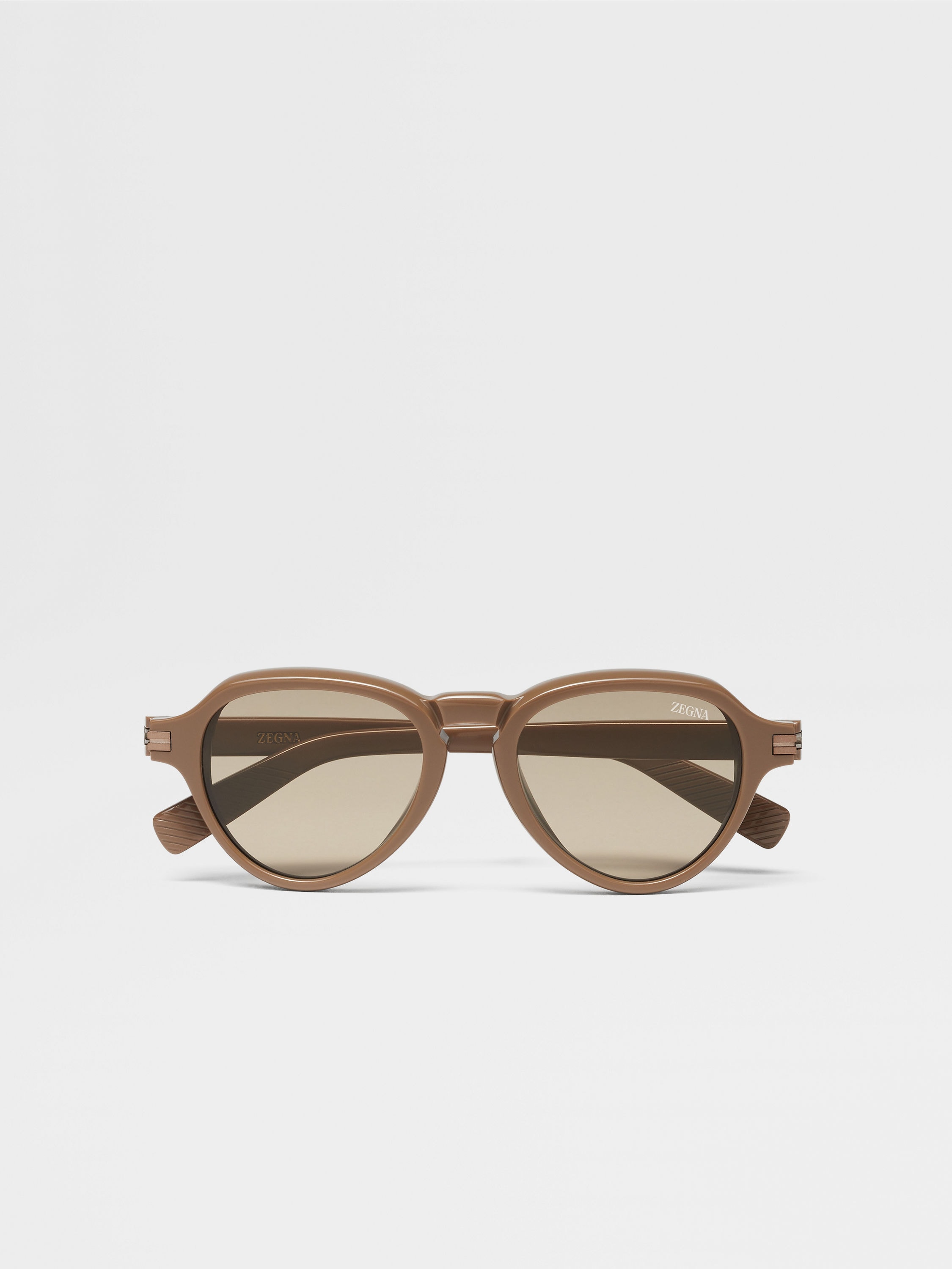 Light Brown Acetate Sunglasses SS25 32088921 | Zegna US Light Brown Acetate Sunglasses SS25 32088921 | Zegna US