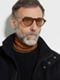 Transparent Yellow Acetate Sunglasses Product detail photo #3
