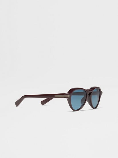 Must Violet Acetate Sunglasses FW24 32088923 | Zegna US