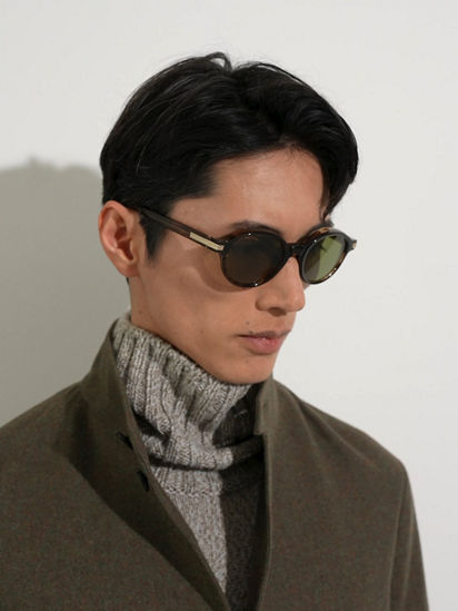 E.Z BY ZEGNA ゼニア ラム革 レザーグローブ ブラウン 茶 メンズレザージャケット：コート、ボンバー＆ブルゾン | ZEGNA JP