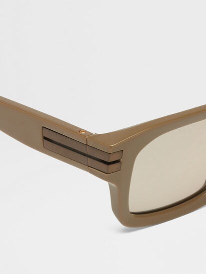 Light Brown Acetate Sunglasses FW24 32088932 | Zegna US Light Brown Acetate Sunglasses FW24 32088932 | Zegna US
