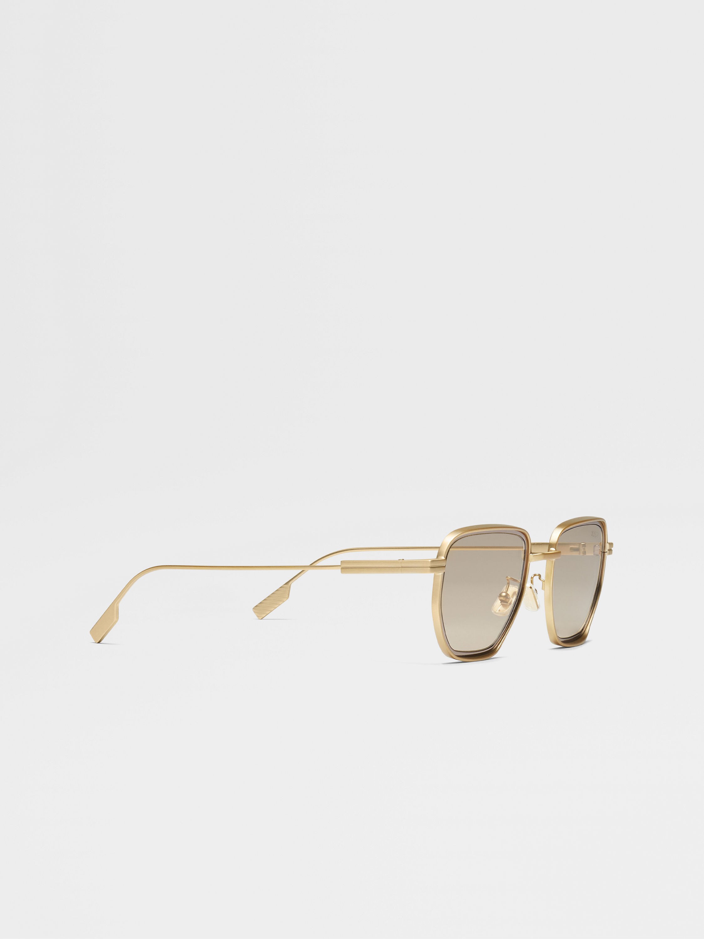 Brass Metal Sunglasses Product detail photo #2
