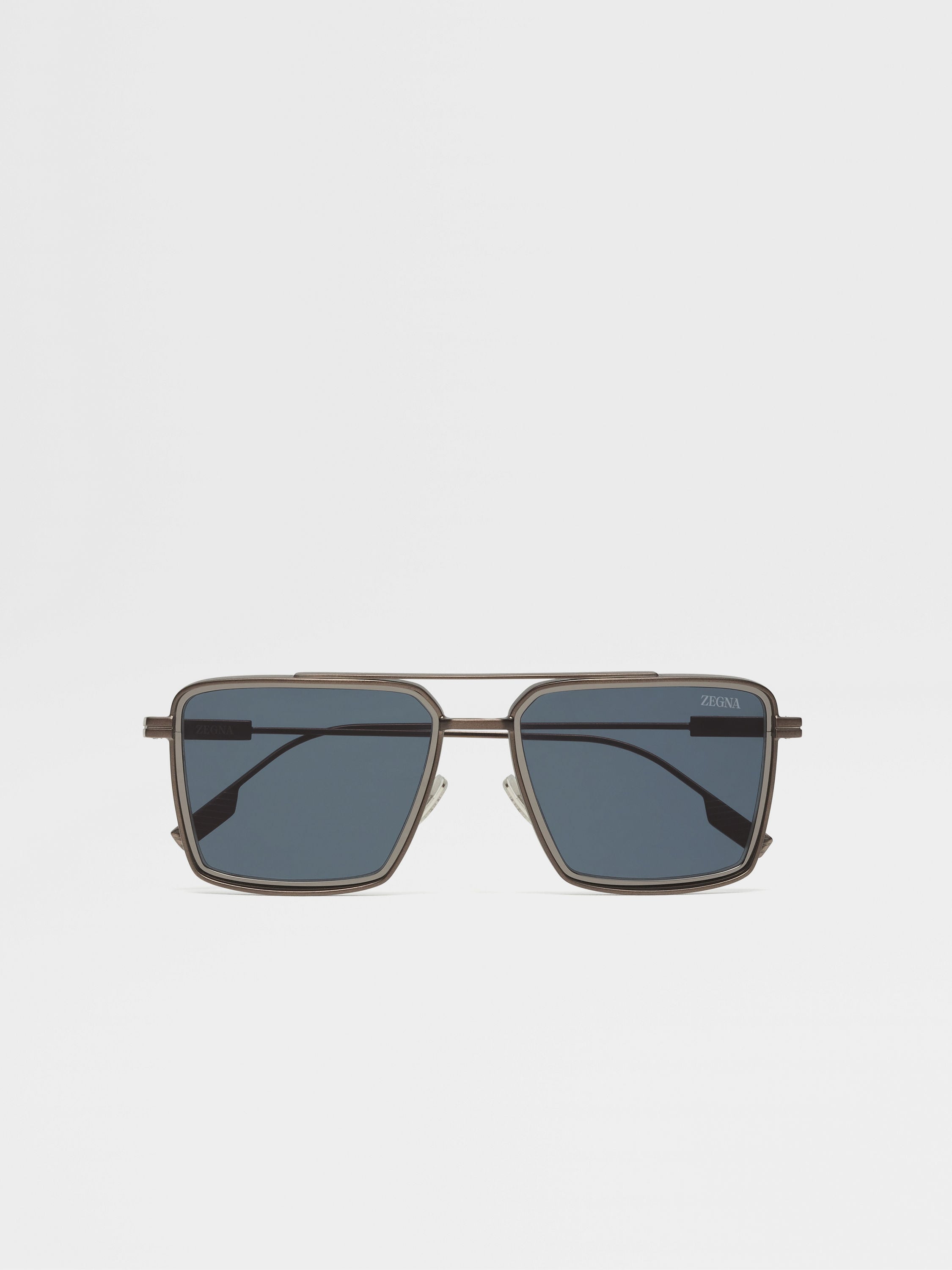 Dark Bronze Aniline Metal Sunglasses SS25 32088942 | Zegna US Dark Bronze Aniline Metal Sunglasses SS25 32088942 | Zegna US