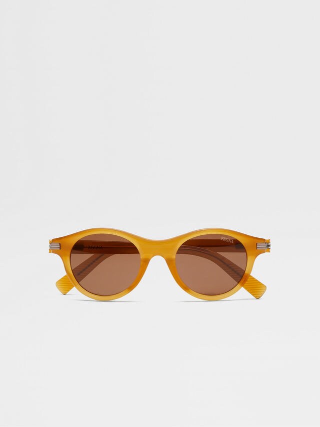 Brown Acetate Sunglasses Main product photo