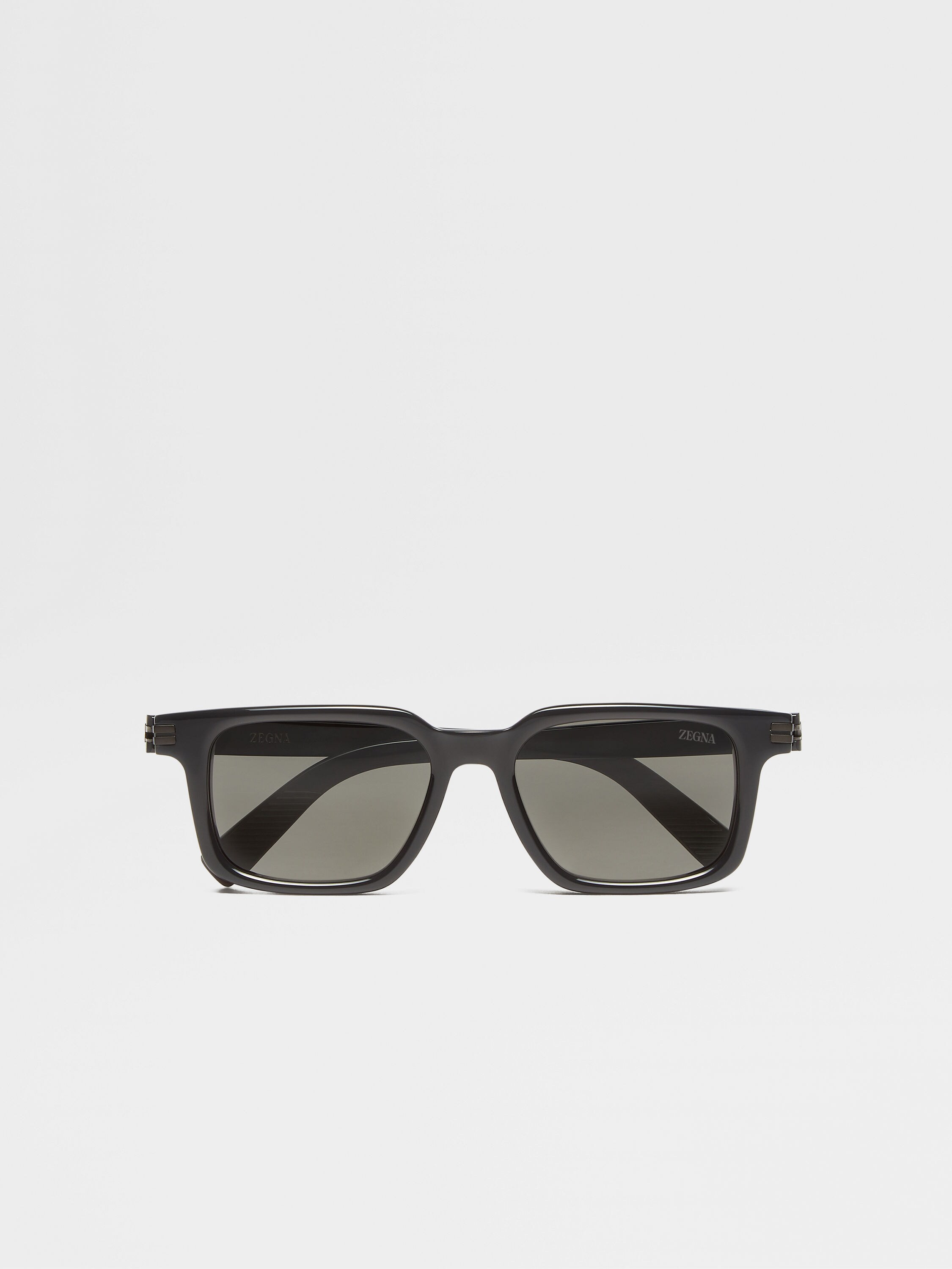 Milky Black Acetate Sunglasses FW25 35887746 | Zegna JP
