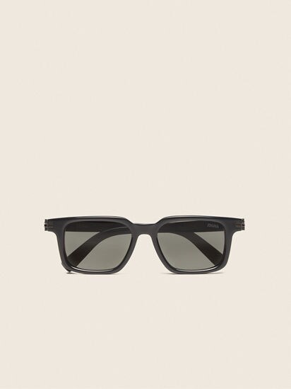 ミルキーブラック アセテート サングラス SS26 35887746 | Zegna JP