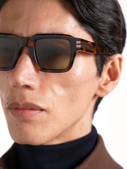 Havana Brown Acetate Sunglasses SS26 35887767 | Zegna LU