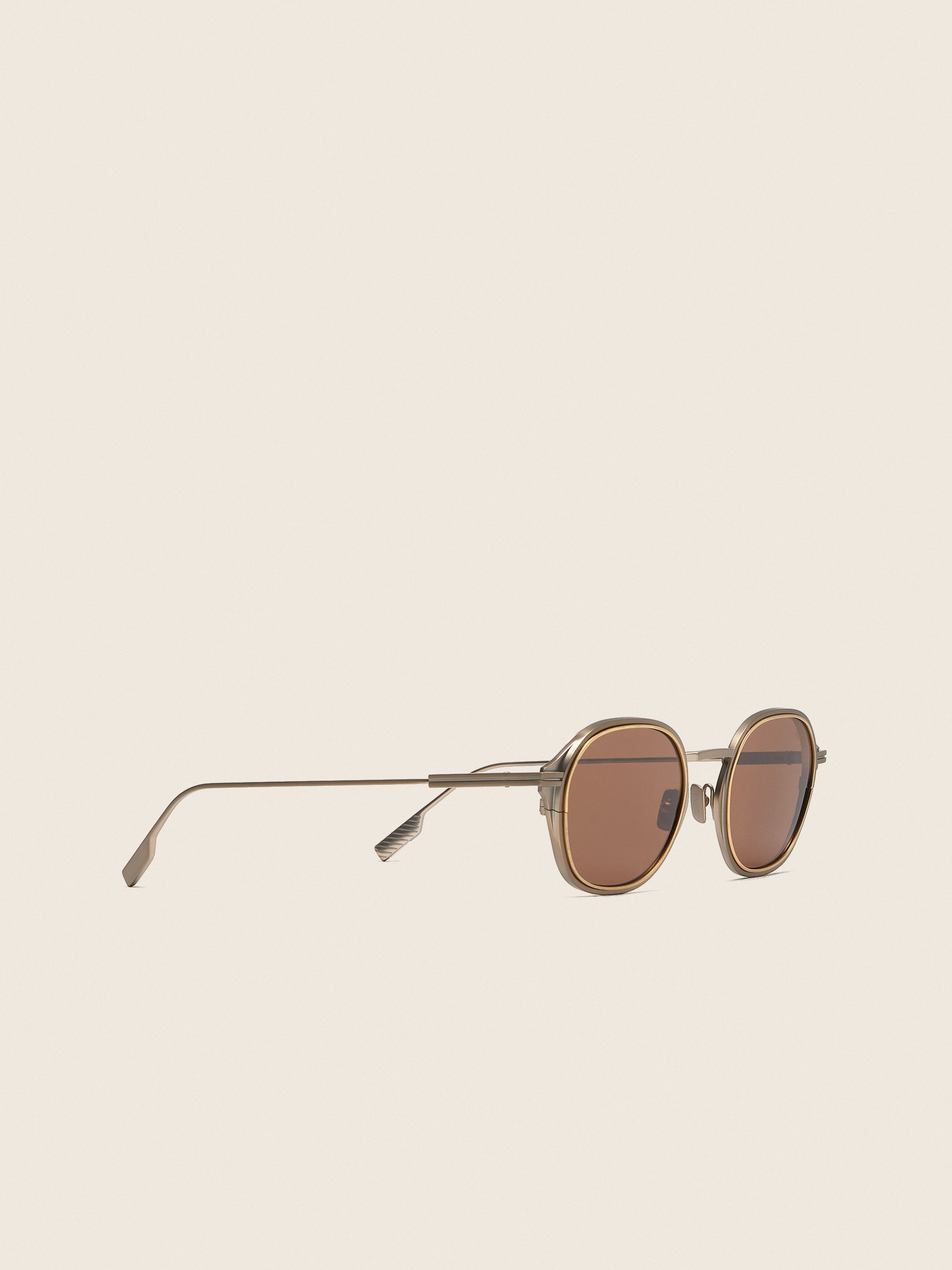 Light Bronze Titanium Sunglasses Product detail photo #2