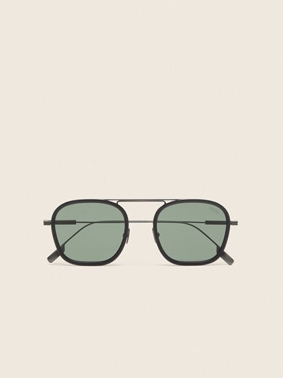 Grey Orizzonte I Titanium Sunglasses FW26 37859057 | Zegna US
