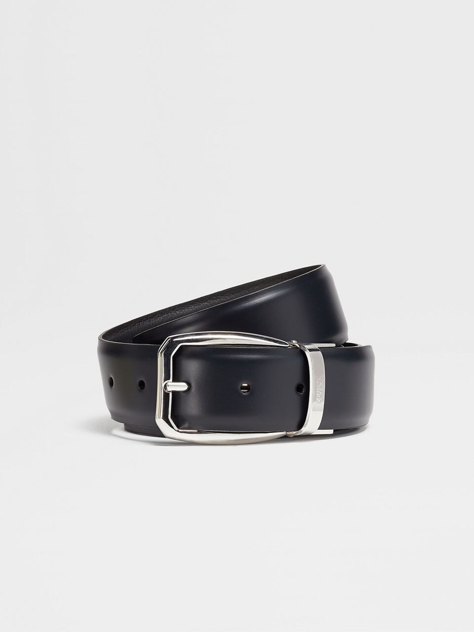 ZEGNA Black Mélange Belt