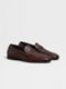 Light Brown Natural Grain Leather Mocassin Loafer Product detail photo #2