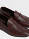 Light Brown Natural Grain Leather Mocassin Loafer Product detail photo #3